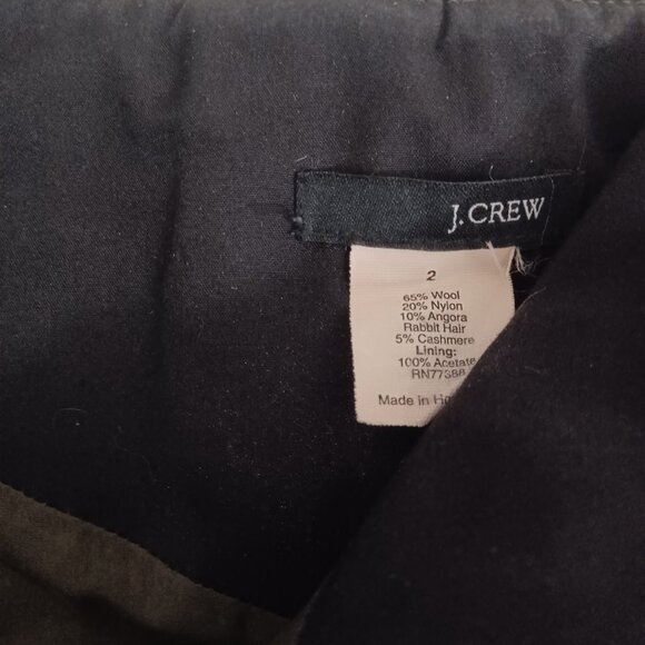 J.CREW WOMEN'S WOOL CASHMERE BLEND SKIRT - Picture 5 of 8